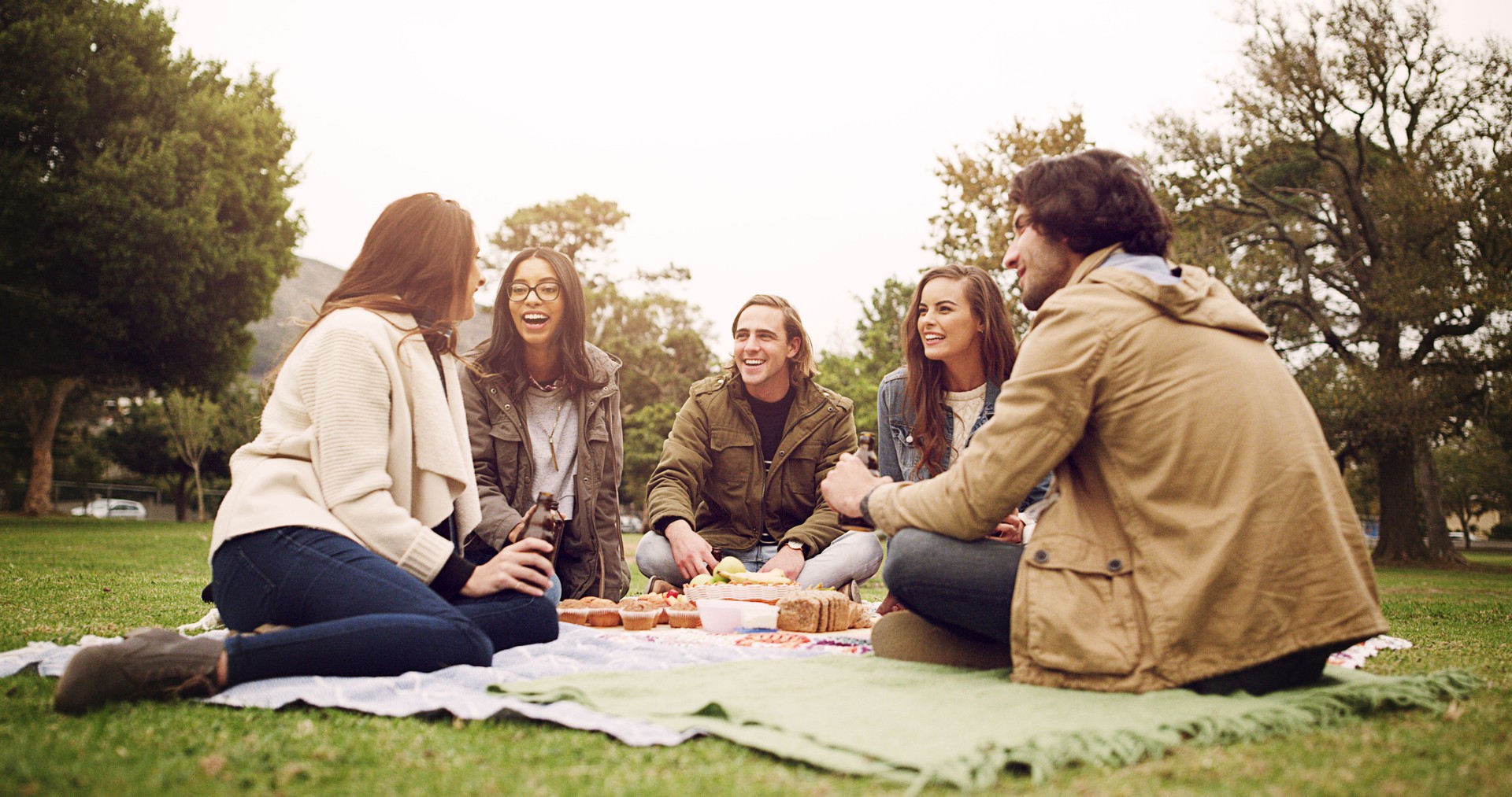 Conversations outdoors with the best people